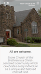 Mobile Screenshot of huntingdonstonechurch.org